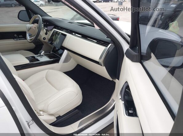 SALKP9FU3RA099013 2024 LAND ROVER RANGE ROVER White Widok wnętrza z przodu