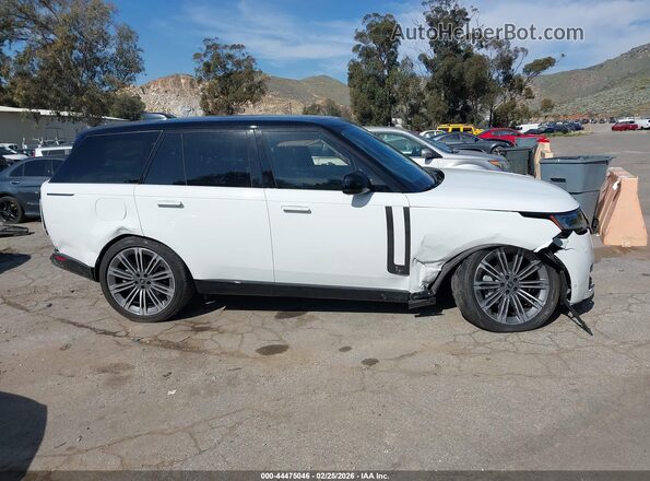 SALKP9FU7SA315726 2025 LAND ROVER RANGE ROVER White უკანა სალონის ხედი