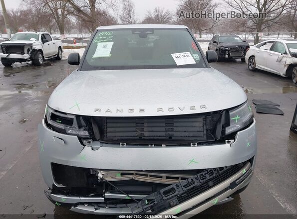SALKP9FU9SA301715 2025 LAND ROVER RANGE ROVER Silver Вид щитка приладів