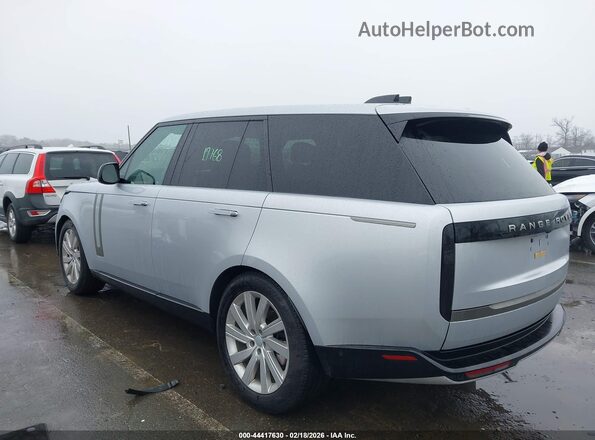 SALKP9FU9SA301715 2025 LAND ROVER RANGE ROVER Silver Задня ліва чверть