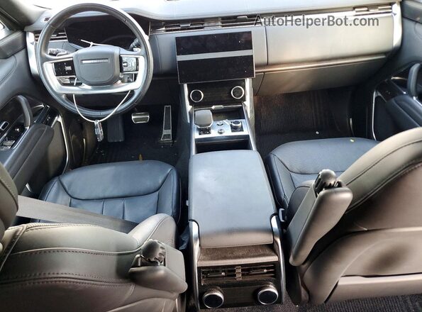 SALKP9FUXPA021227 2023 LAND ROVER RANGE Silver Dashboard view