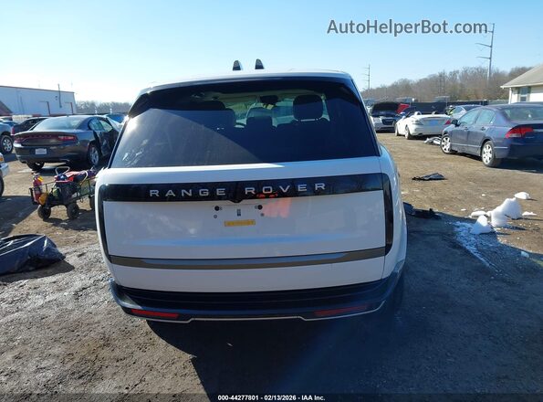 SALKPBE97RA236491 2024 LAND ROVER RANGE ROVER Белый 