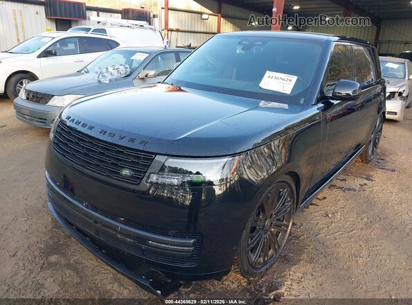 SALKPBFU3SA307050 2025 LAND ROVER RANGE ROVER Black წინა მარცხენა ხედი სამი მეოთხედიდან