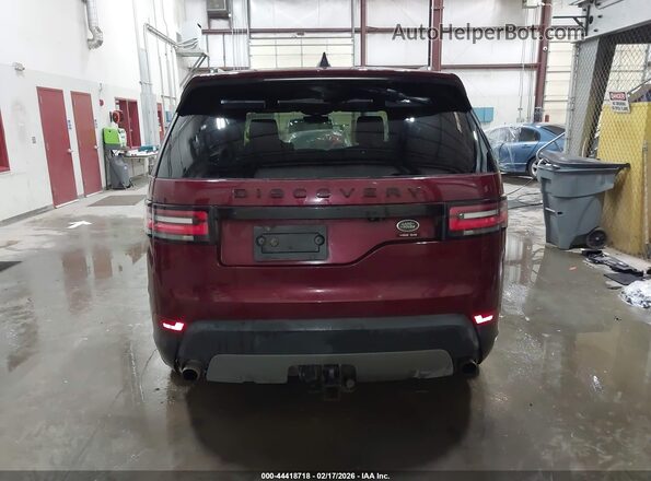 SALRHBBV0HA026231 2017 LAND ROVER DISCOVERY Maroon 