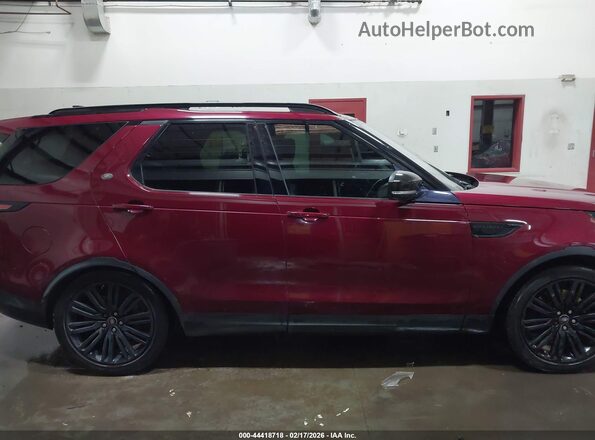 SALRHBBV0HA026231 2017 LAND ROVER DISCOVERY Maroon Սալոնի 360 աստիճան տեսք