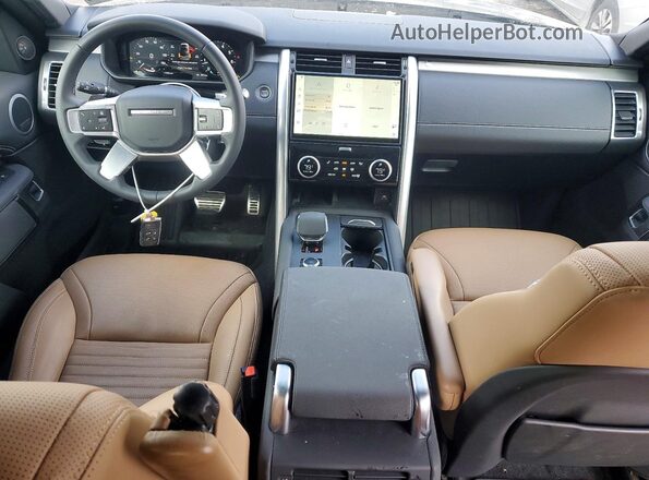 SALRL2EX4R2503038 2024 LAND ROVER DISCOVERY Black წინა პანელის ხედი