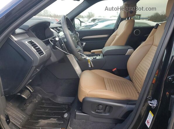 SALRL2EX4R2503038 2024 LAND ROVER DISCOVERY Black წინა სალონის ხედი