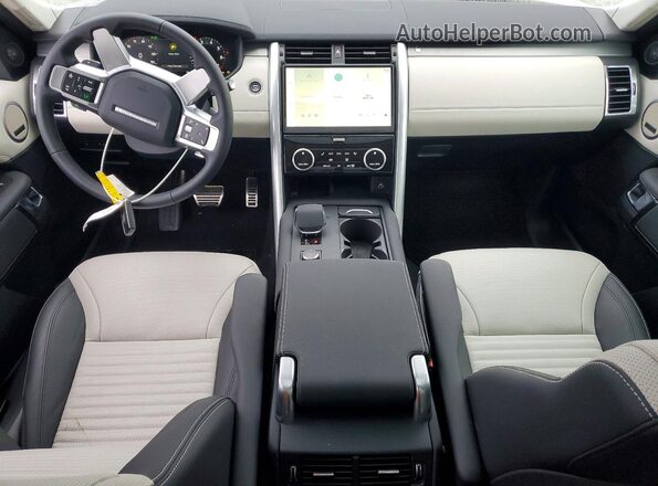 SALRL2FX4S2505375 2025 LAND ROVER DISCOVERY White Առջևի վահանակի տեսք