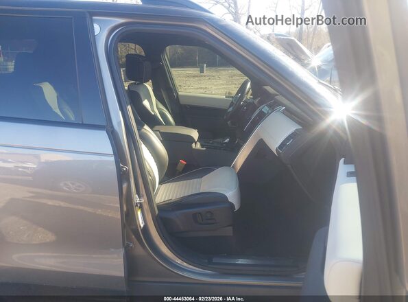 SALRM4EUXN2464545 2022 LAND ROVER DISCOVERY Gray წინა სალონის ხედი
