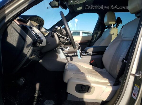 SALRR2RV1KA096217 2019 LAND ROVER DISCOVERY Gray წინა სალონის ხედი