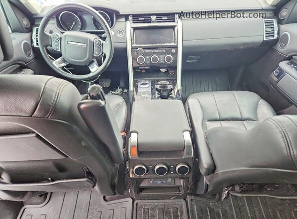SALRRBBV2HA028916 2017 LAND ROVER DISCOVERY Белый Вид панели приборов