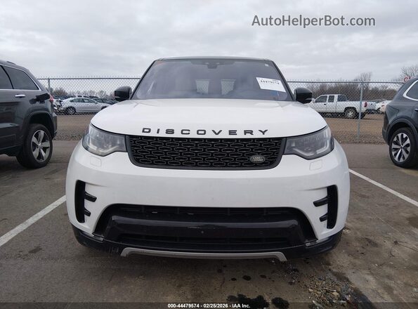 SALRT2RV6JA053394 2018 LAND ROVER DISCOVERY White Widok zestawu wskaźników