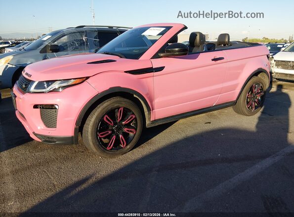 SALVD5BG9HH194826 2017 LAND ROVER RANGE ROVER EVOQUE Pink Передня ліва чверть