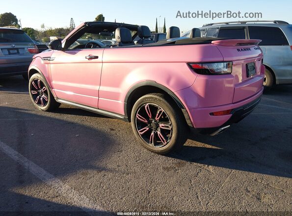 SALVD5BG9HH194826 2017 LAND ROVER RANGE ROVER EVOQUE Pink Задня ліва чверть