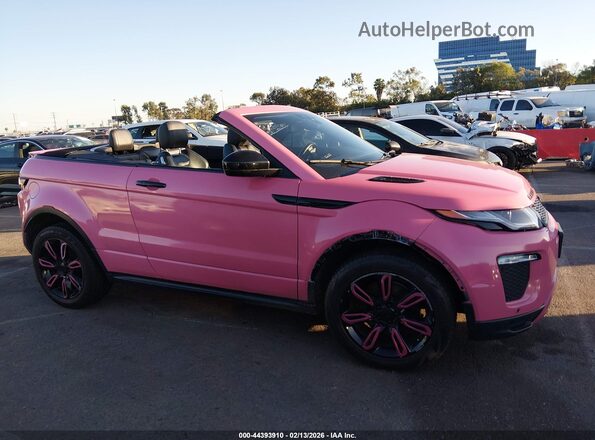 SALVD5BG9HH194826 2017 LAND ROVER RANGE ROVER EVOQUE Pink Вид задньої частини салону