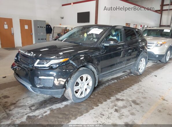 SALVP2BG1HH169487 2017 LAND ROVER RANGE ROVER EVOQUE Black Vista tres cuartos delantera izquierda