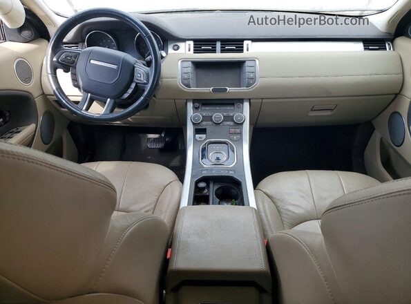 SALVP2BG4GH163004 2016 LAND ROVER RANGE Beige Вид панелі приладів