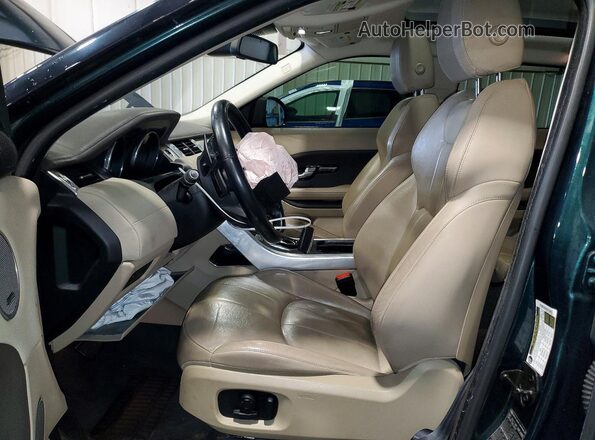 SALVP2BG4HH190284 2017 LAND ROVER RANGE Green წინა სალონის ხედი