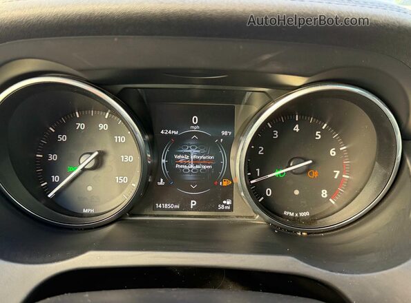 SALVP2BG5GH088992 2016 LAND ROVER RANGE White ხელსაწყოთა პანელის ხედი