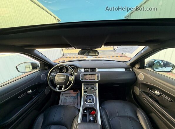 SALVP2BG5GH088992 2016 LAND ROVER RANGE White უკანა სავარძლების ხედი
