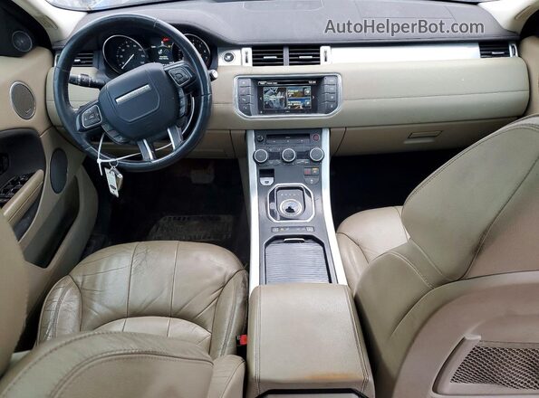 SALVP2BG8GH100178 2016 LAND ROVER RANGE Tan Вид панелі приладів