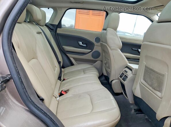SALVP2BG8GH100178 2016 LAND ROVER RANGE Tan Вид задньої частини салону