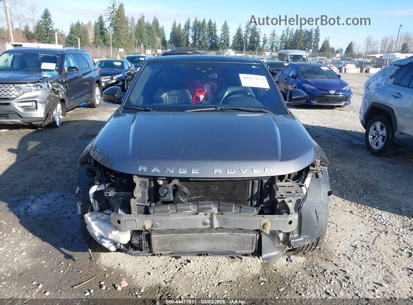 SALVP2BGXHH219769 2017 LAND ROVER RANGE ROVER EVOQUE Gray Вид задньої частини салону