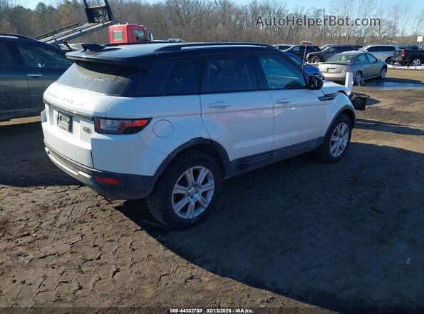 SALVP2RX5JH302649 2018 LAND ROVER RANGE ROVER EVOQUE White Задня права чверть