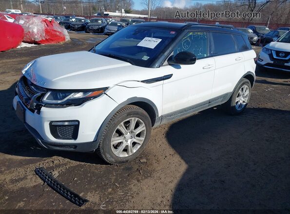 SALVP2RX5JH302649 2018 LAND ROVER RANGE ROVER EVOQUE White Передня ліва чверть