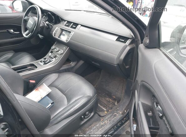 SALVP2RX7KH347643 2019 LAND ROVER RANGE ROVER EVOQUE Черный Вид салона спереди
