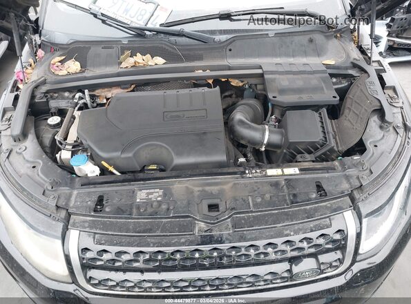 SALVP2RX7KH347643 2019 LAND ROVER RANGE ROVER EVOQUE Черный Вид сзади