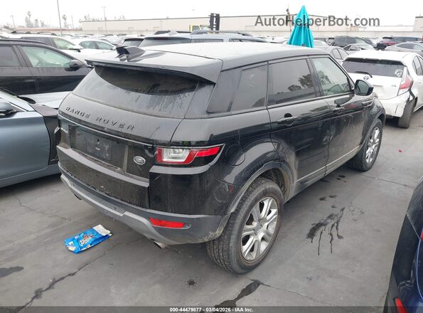 SALVP2RX7KH347643 2019 LAND ROVER RANGE ROVER EVOQUE Черный Задняя правая четверть