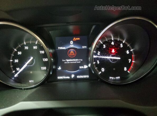 SALVP2RX8JH286723 2018 LAND ROVER RANGE Red ხელსაწყოთა პანელის ხედი