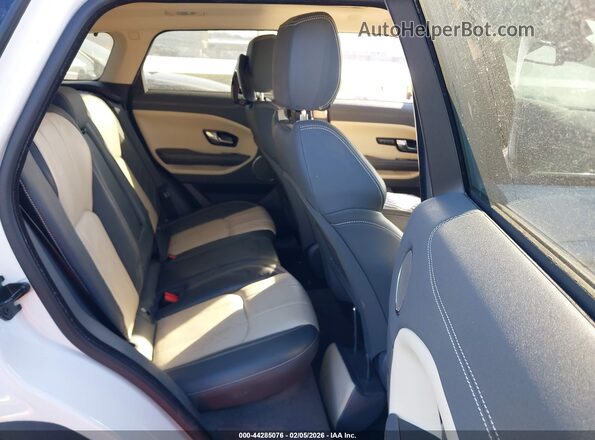 SALVP2RX9KH348177 2019 LAND ROVER RANGE ROVER EVOQUE White VIN կոդի պիտակի տեսք