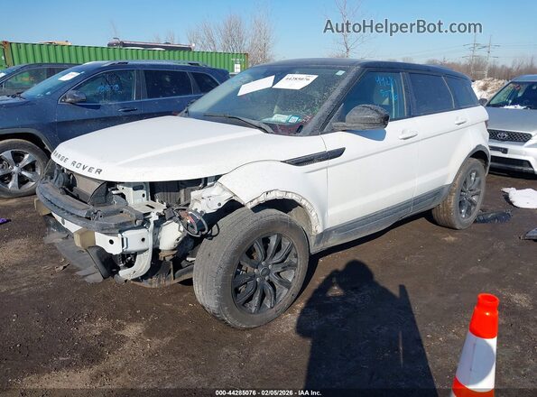 SALVP2RX9KH348177 2019 LAND ROVER RANGE ROVER EVOQUE White Առջևի ձախ երեք քառորդ տեսարան