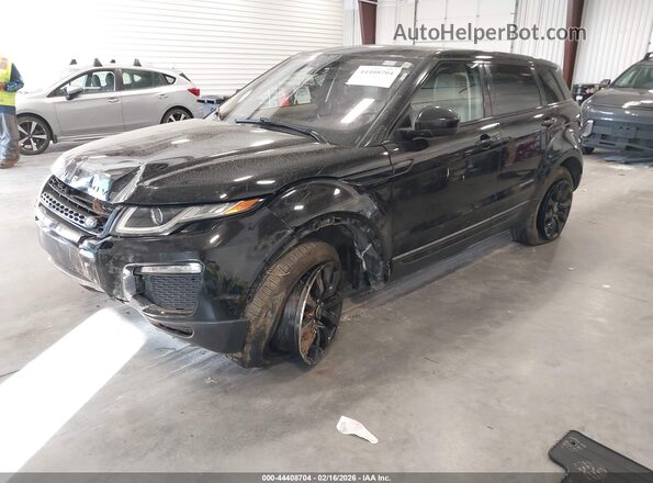 SALVP2RXXKH347751 2019 LAND ROVER RANGE ROVER EVOQUE Black Առջևի ձախ երեք քառորդ տեսարան