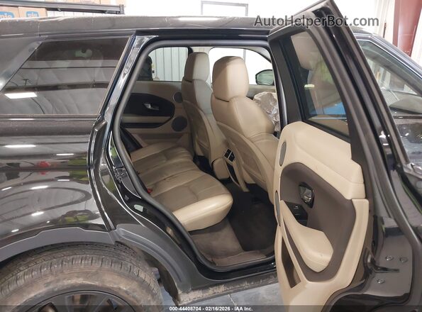 SALVP2RXXKH347751 2019 LAND ROVER RANGE ROVER EVOQUE Black VIN կոդի պիտակի տեսք