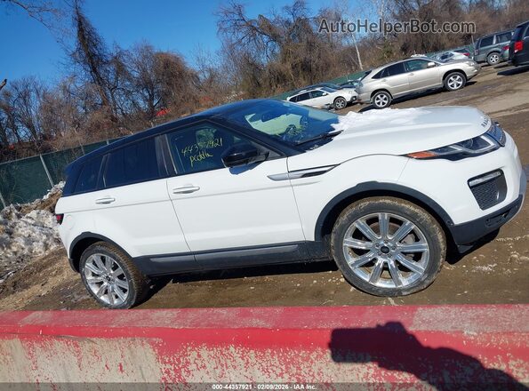 SALVR2BG6GH082208 2016 LAND ROVER RANGE ROVER EVOQUE White Widok wnętrza z tyłu