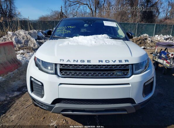 SALVR2BG6GH082208 2016 LAND ROVER RANGE ROVER EVOQUE White Widok zestawu wskaźników