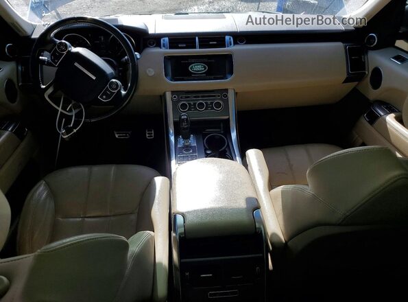 SALWG2FK4HA673849 2017 LAND ROVER RANGE Серый Вид панели приборов