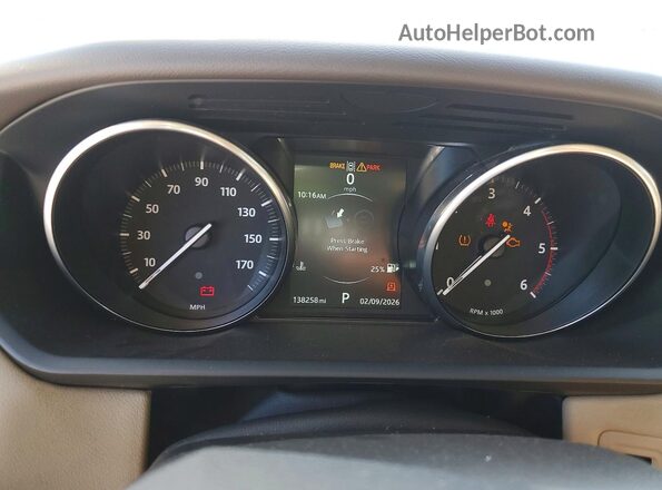 SALWG2FK4HA673849 2017 LAND ROVER RANGE Серый Вид щитка приборов