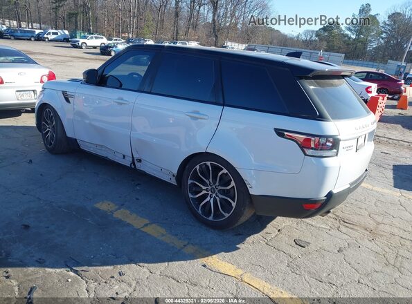 SALWG2FV5HA145943 2017 LAND ROVER RANGE ROVER SPORT White უკანა მარცხენა
