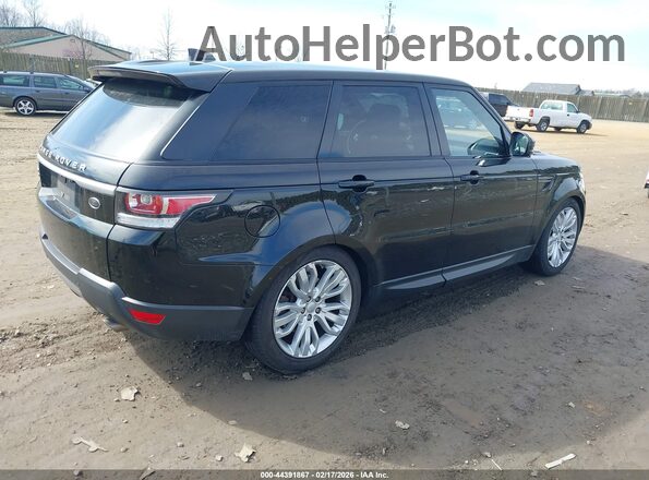 SALWG2FV7HA127041 2017 LAND ROVER RANGE ROVER SPORT Black Tył prawy
