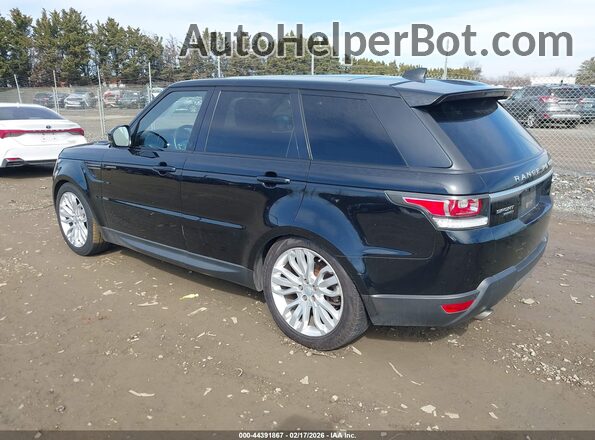 SALWG2FV7HA127041 2017 LAND ROVER RANGE ROVER SPORT Black Tył lewy