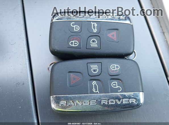 SALWG2FV7HA127041 2017 LAND ROVER RANGE ROVER SPORT Black Widok deski rozdzielczej