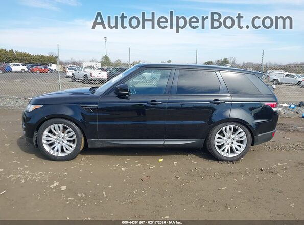 SALWG2FV7HA127041 2017 LAND ROVER RANGE ROVER SPORT Black Widok wnętrza 360 stopni