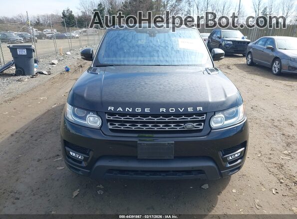 SALWG2FV7HA127041 2017 LAND ROVER RANGE ROVER SPORT Black Widok zestawu wskaźników