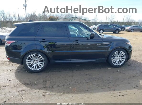 SALWG2FV7HA127041 2017 LAND ROVER RANGE ROVER SPORT Black Widok wnętrza z tyłu