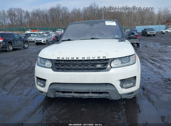 SALWG2KF2GA572350 2016 LAND ROVER RANGE ROVER SPORT Белый Вид щитка приборов