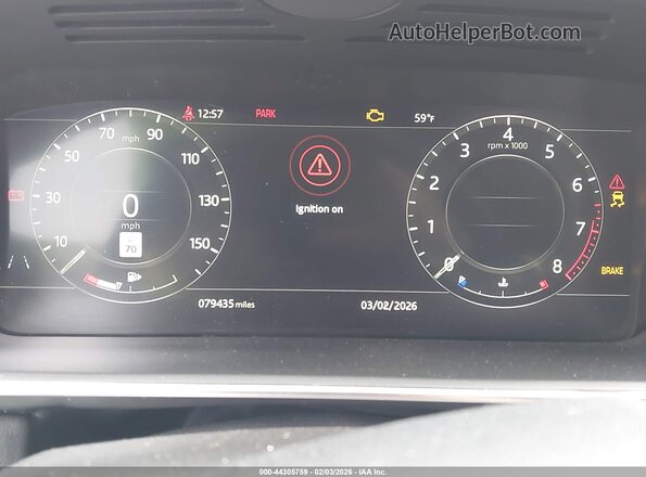 SALWG2RV4JA192382 2018 LAND ROVER RANGE ROVER SPORT White Widok tylnych siedzeń